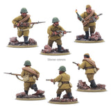 Warlord Games Sovietų armijos pėstininkų būrio surenkamas modelis