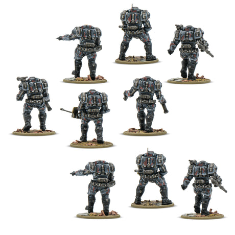 Warlord Games Stahltruppen Heavy Infantry Miniatures