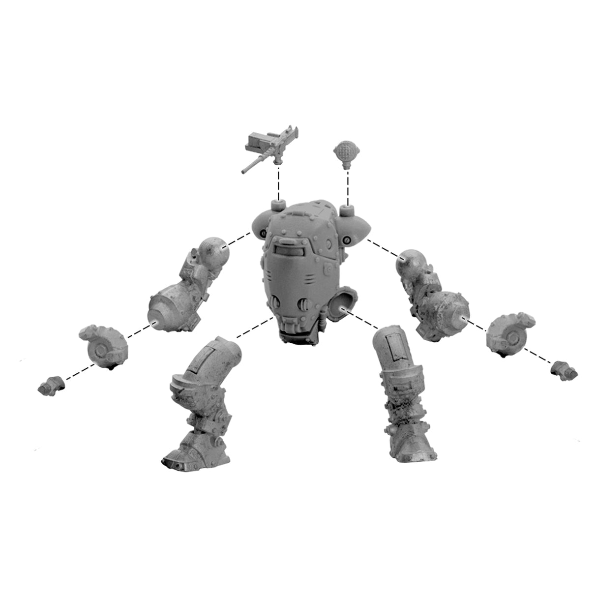 Warlord Games Konflikt '47 Coyote/Guardian Light Walker Miniature