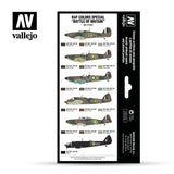 Vallejo RAF Colors Special "Battle of Britain" dažų rinkinys, 8x17 ml