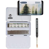 Schmincke Horadam Super Granulation Forest Watercolor Set, 5 Colours, ½ + Brush