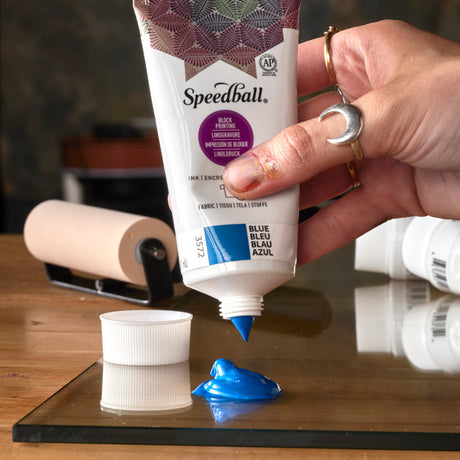 Speedball tekstilės lino spaudos dažai