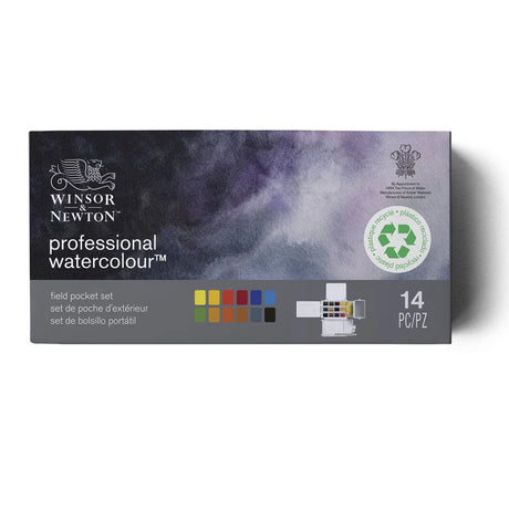 Winsor & Newton Professional Watercolour Field Pocket Set