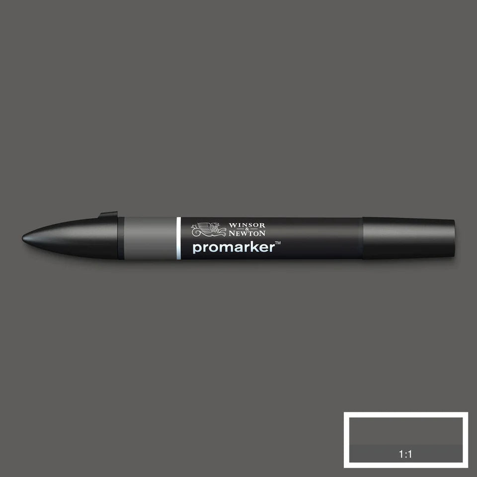 Winsor & Newton Promarker grafinis markeris, spalvos 1-93 (1/2 dalis)