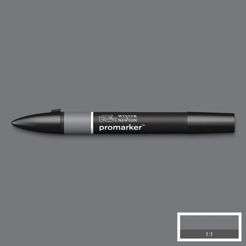 Winsor & Newton Promarker grafinis markeris, spalvos 1-93 (1/2 dalis)