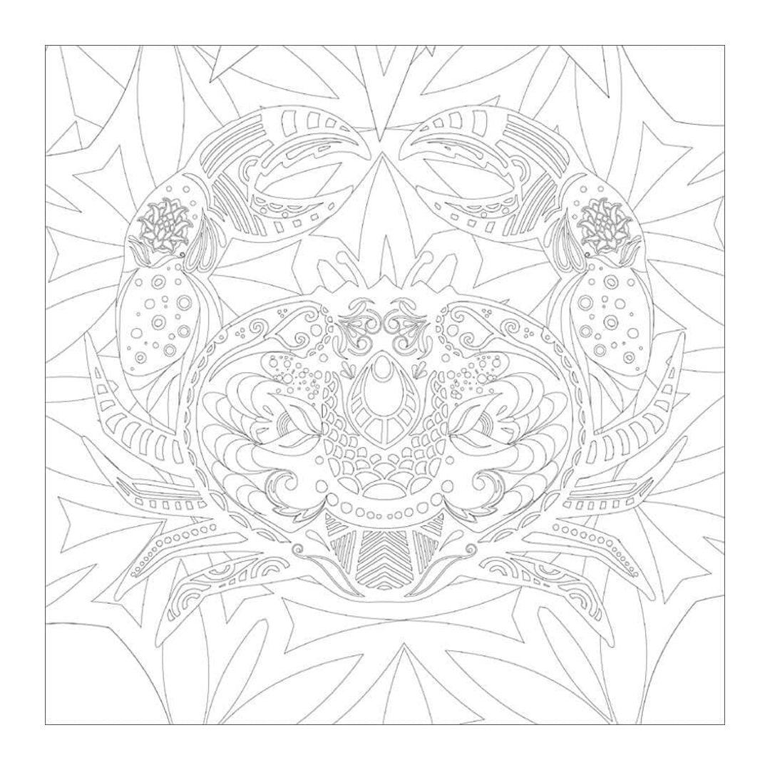 Phoenix spalvinimo lentelės Marine, 25x25 cm