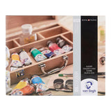 Van Gogh Oil Paint Set in a wooden box, 10 x 40 ml + accessories