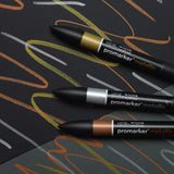 Winsor  Newton Promarker Graphic Marker Metallic Set, 3 pcs.