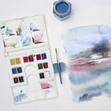 Winsor & Newton Cotman kelioninis akvarelės rinkinys Field, 14 spalvų, Half-Pan
