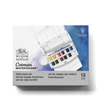 Winsor & Newton Cotman kelioninis akvarelės rinkinys Field Plus, 12 spalvų, Half-Pan