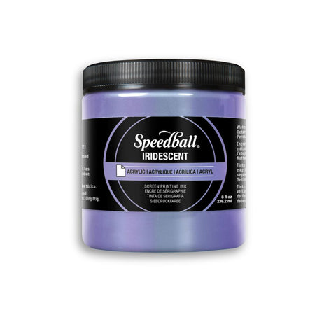 Speedball Iridescent akriliniai šilkografijos dažai, 237 ml