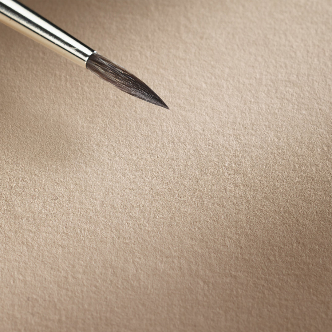 Hahnemühle tonuotas smėlio spalvos akvarelinio popieriaus bloknotas, 15 lapų, 300 gsm