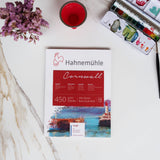 Hahnemühle Cornwall Watercolour Paper Block, 10 Sheets, 450 gsm