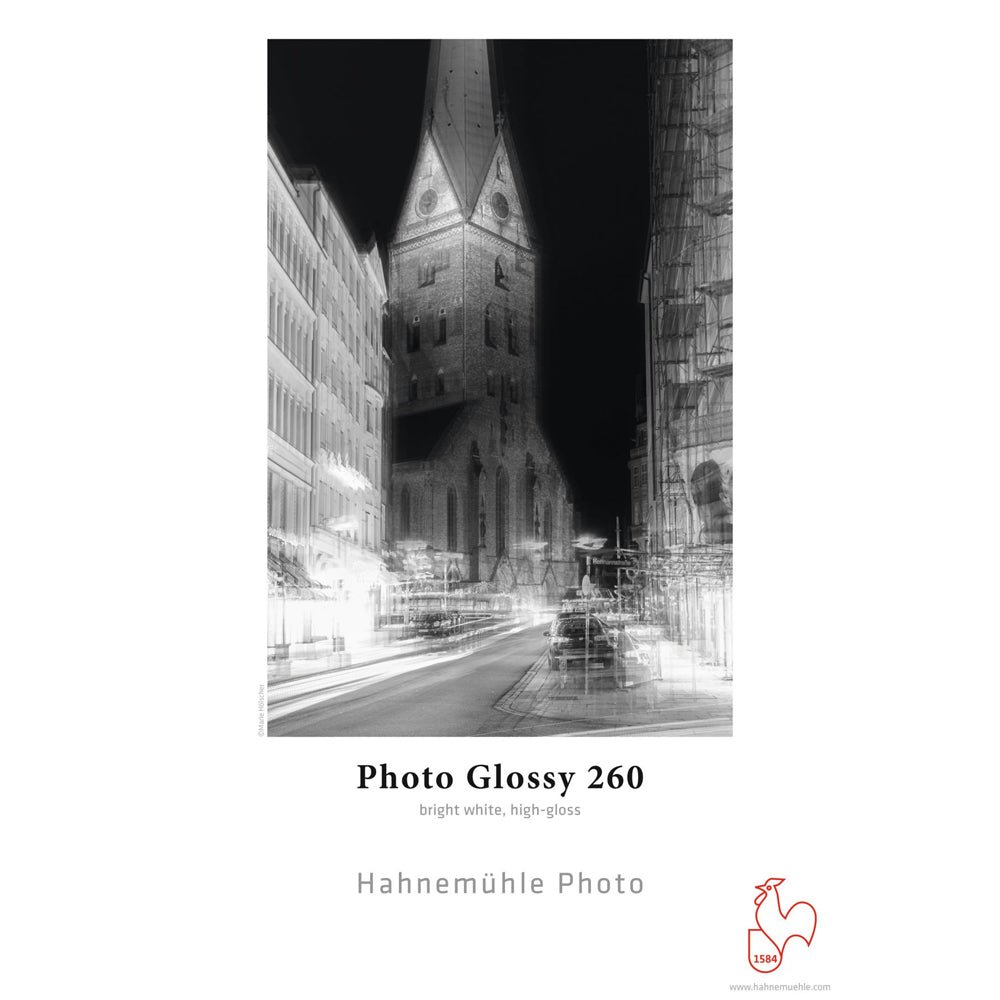 Hahnemühle Photo Glossy spausdinimo popierius, 260 gsm, 25 lapai