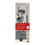 1x Hahnemühle Bookmark Pad + 3x Schmincke Horadam Watercolour Cubes + 1x da Vinci Brush Set