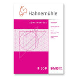 Hahnemühle izometrinis braižymo popierius, 50 lapų, 80 gsm