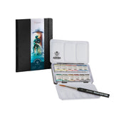 Watercolour Sketching Kit - watercolour, brush + sketchbook