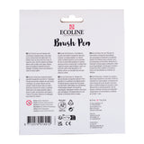 Ecoline Brush Pen set Pastel, 10 colours