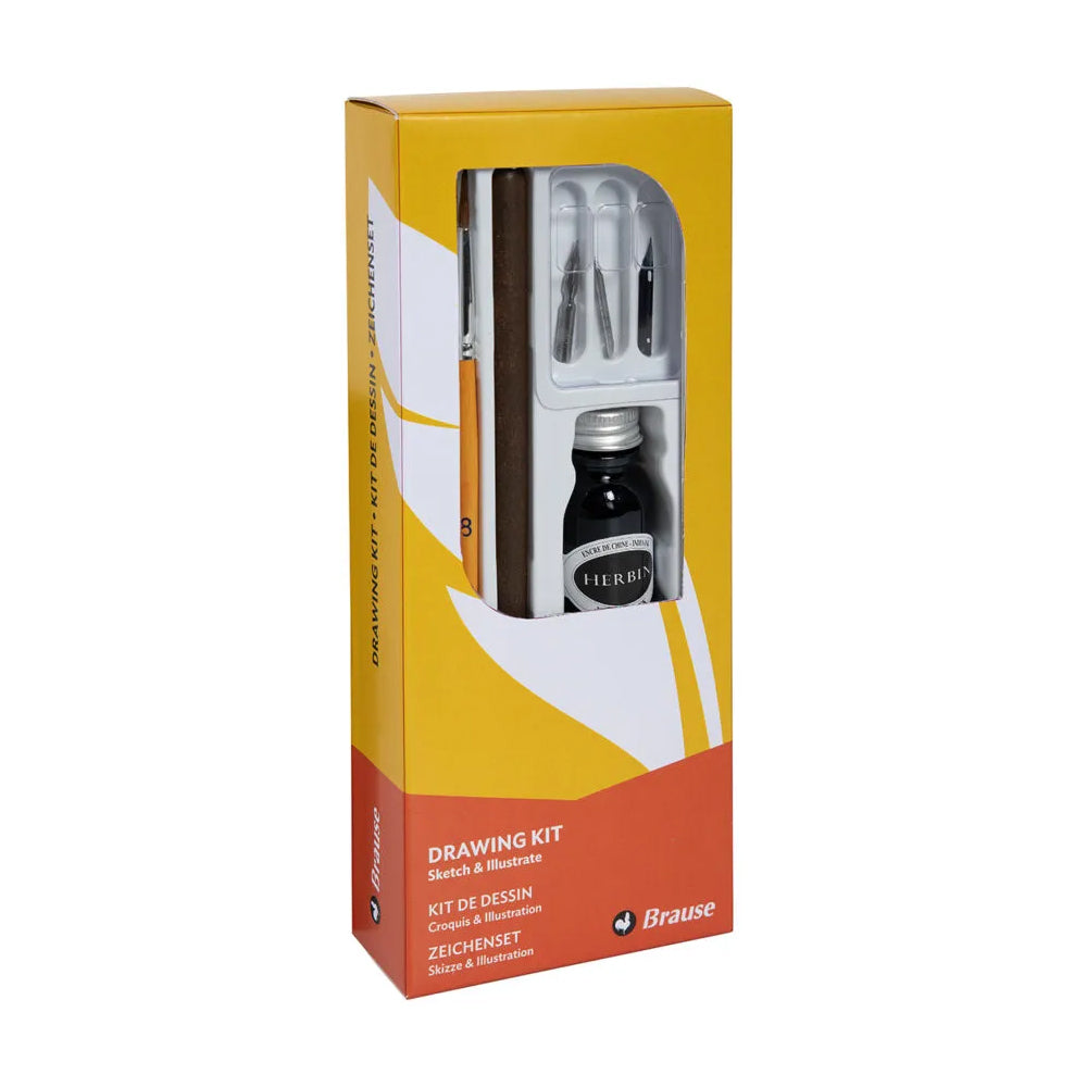 Brause kaligrafijos piešimo rinkinys