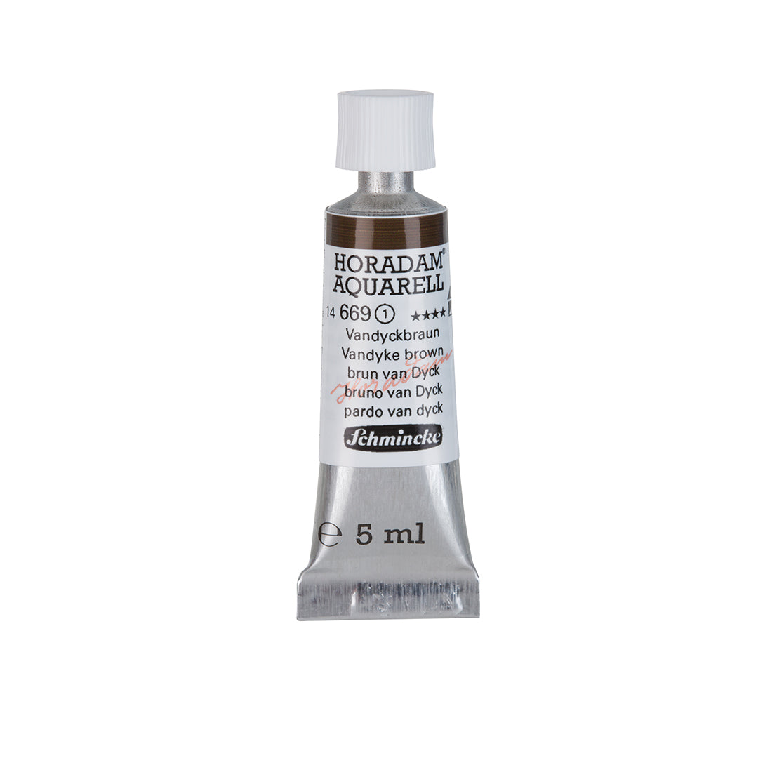 Schmincke Horadam Watercolour Tubes, 5 ml, Colours 71-139