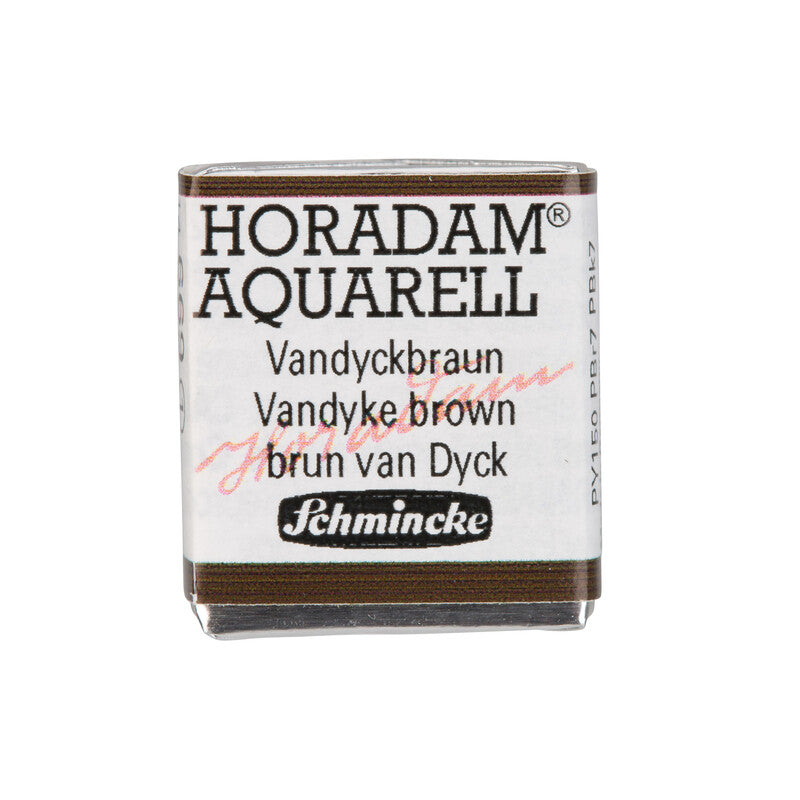 Schmincke Horadam akvarelės kubeliai, Half-Pan