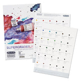 Schmincke Horadam Supergranulation 50 colours dot card