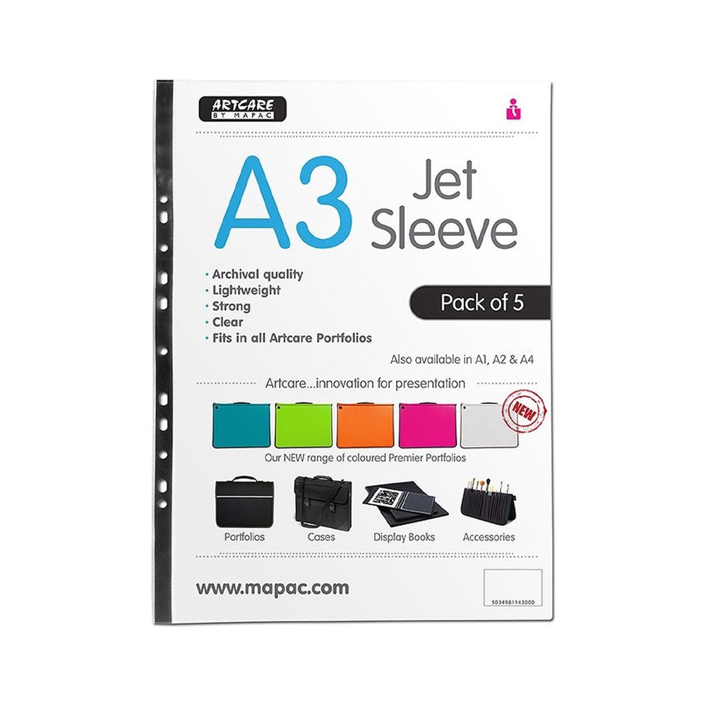 Mapac Jet Sleeves, 5 pcs.