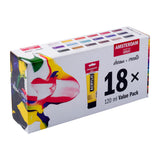 Amsterdam Acrylic Paint Value Pack, 18x120 ml