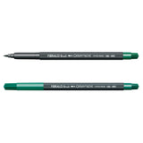 Caran d'Ache FIBRALO™ vandenyje tirpūs teptukiniai žymekliai