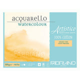 Fabriano Artistico Watercolour Paper Block, 300 gsm