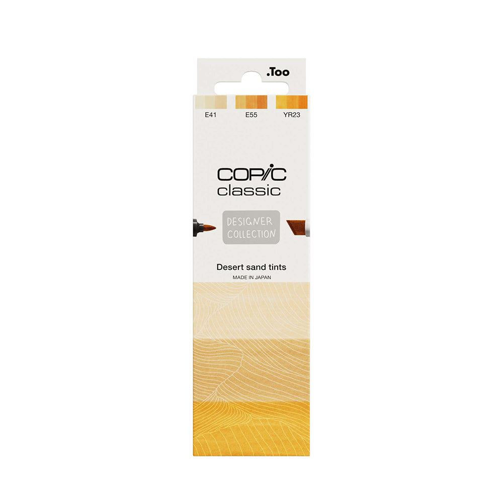 Copic Classic Designer kolekcijos markerių rinkinys Desert Sand Tints, 3 vnt.
