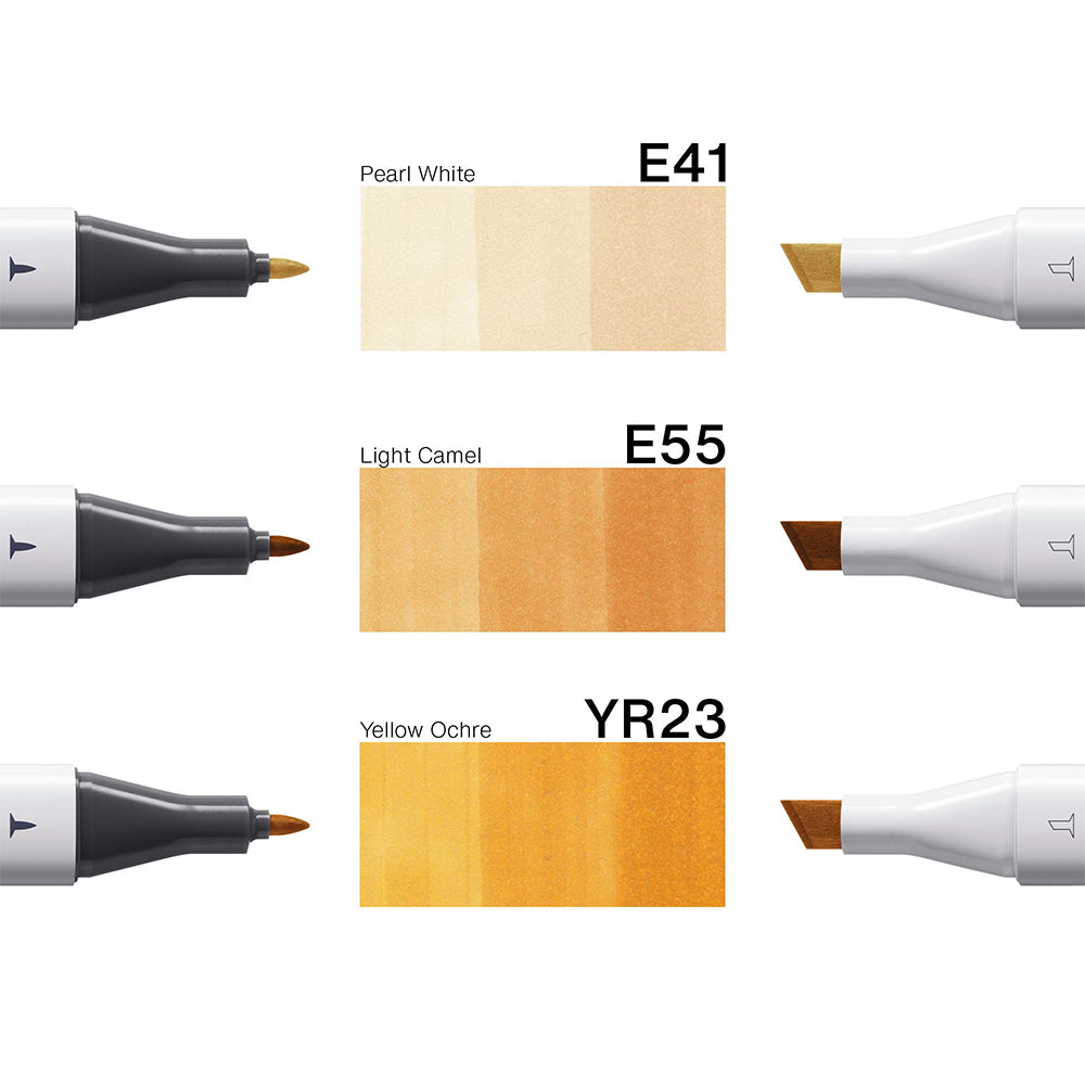 Copic Classic Designer kolekcijos markerių rinkinys Desert Sand Tints, 3 vnt.