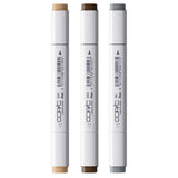 Copic Classic Designer kolekcijos markerių rinkinys Natural Stone Tints, 3 vnt.