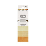 Copic Classic Designer kolekcijos markerių rinkinys Pale Wood Tints, 3 vnt.