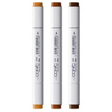 Copic Classic Designer kolekcijos markerių rinkinys Vivid Wood Tints, 3 vnt.