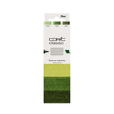 Copic Classic Designer kolekcijos markerių rinkinys Summer Leaf Tints, 3 vnt.