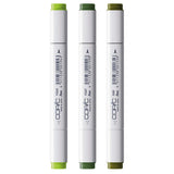 Copic Classic Designer kolekcijos markerių rinkinys Summer Leaf Tints, 3 vnt.