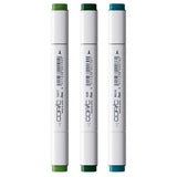 Copic Classic Designer kolekcijos markerių rinkinys Evergreen Tints, 3 vnt.