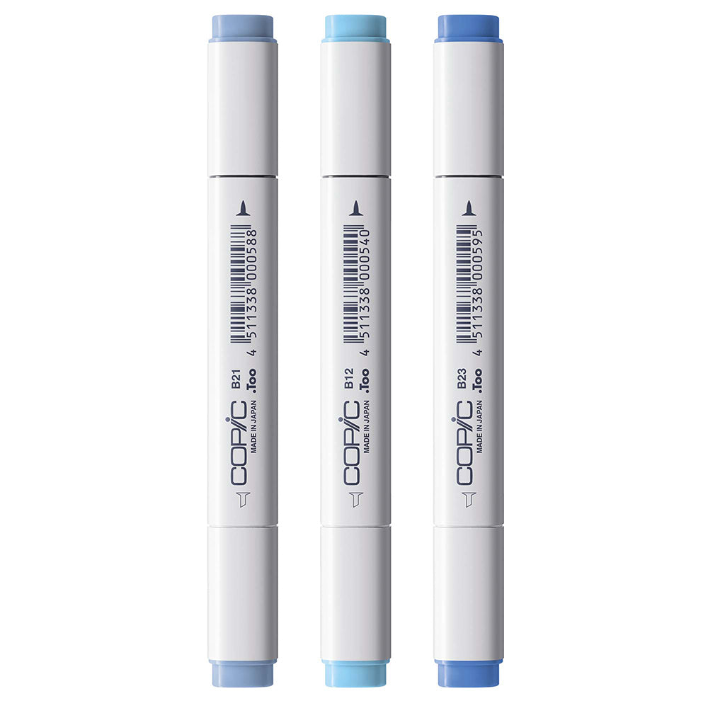 Copic Classic Designer kolekcijos markerių rinkinys Skyline Tints, 3 vnt.