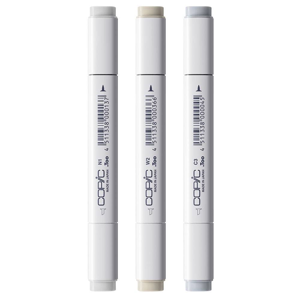 Copic Classic Designer kolekcijos markerių rinkinys Crystal Glass Tints, 3 vnt.
