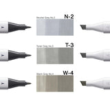 Copic Classic Designer kolekcijos markerių rinkinys Concrete Tints, 3 vnt.