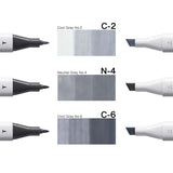 Copic Classic Designer kolekcijos markerių rinkinys Steel Structure Tints, 3 vnt.