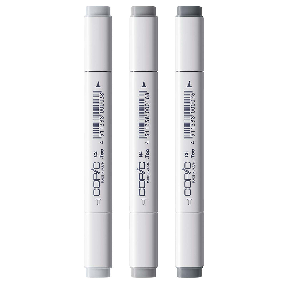 Copic Classic Designer kolekcijos markerių rinkinys Steel Structure Tints, 3 vnt.