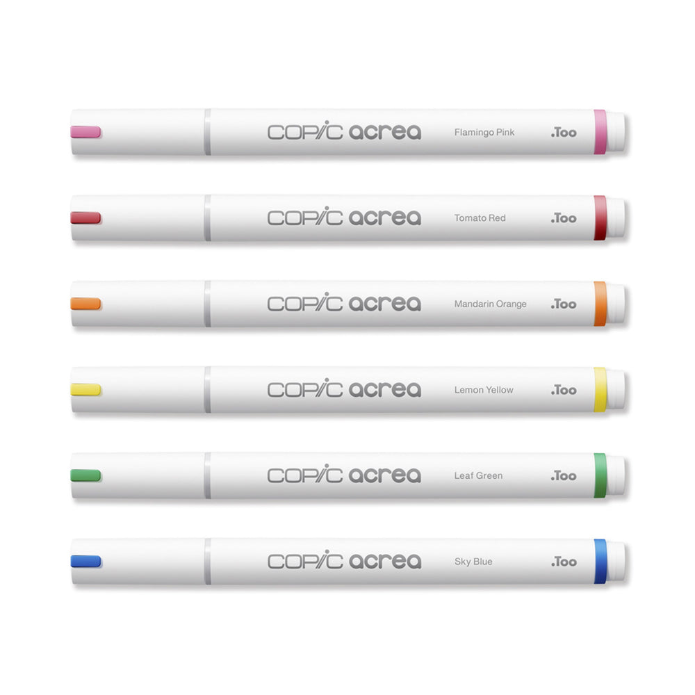 Copic Acrea Paint markerių rinkinys Vivid, 6 vnt.