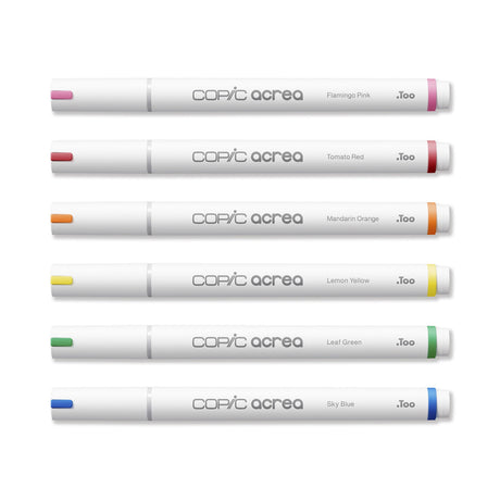 Copic Acrea Paint markerių rinkinys Vivid, 6 vnt.