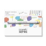 Copic Acrea Paint markerių rinkinys Light, 6 vnt.
