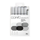 Copic Sketch markerių rinkinys Sketching Grays, 6 vnt.