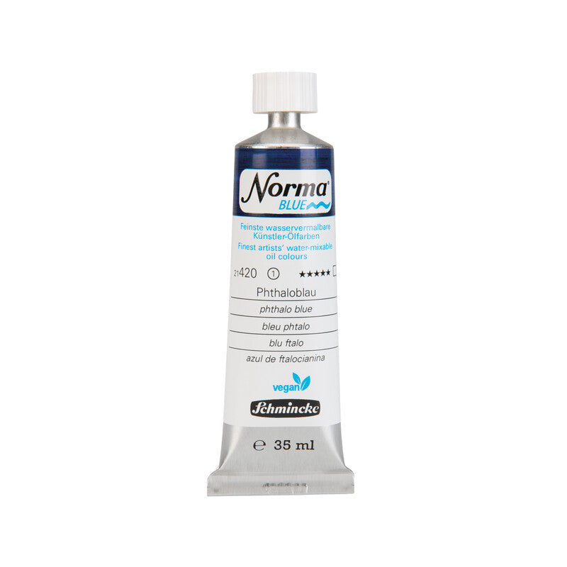 Schmincke Norma Blue Water-Mixable Oil Colours