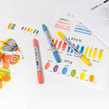 Copic Ciao Layer & Mix Brilliant markerių ir popieriaus rinkinys pradedantiesiems