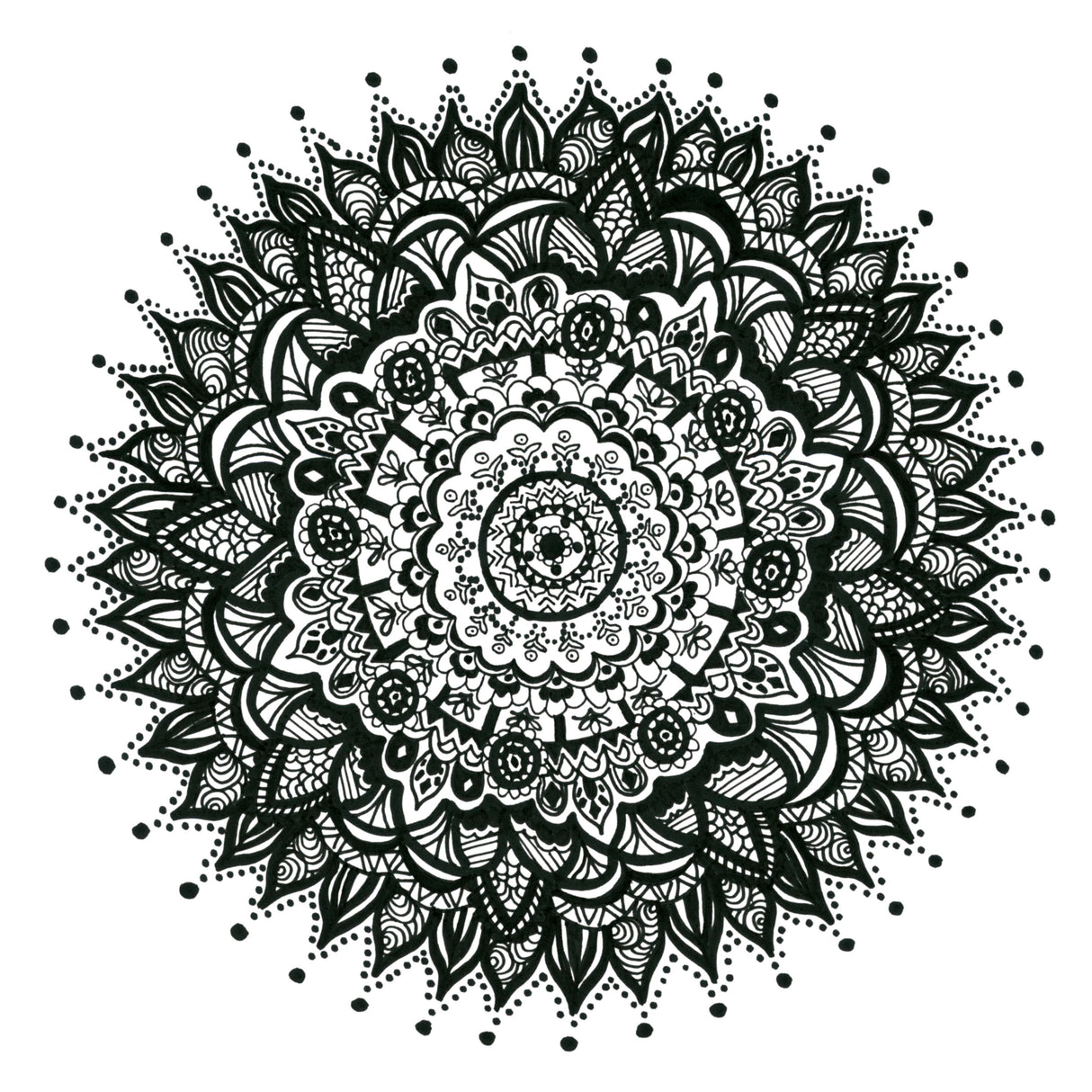 Copic Multiliner Black Set, 8 pcs.